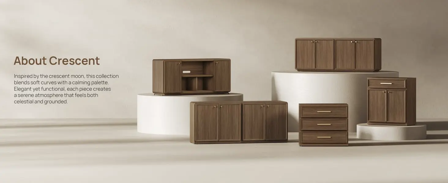 Noptieră înaltă premium cu sertare și accente aurii – imagine detaliu 6